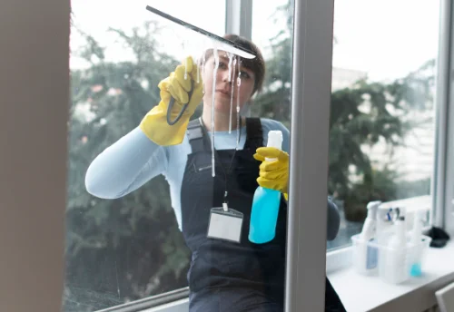 Nettoyage de vitres intérieures et extérieures à Caorches-Saint-Nicolas